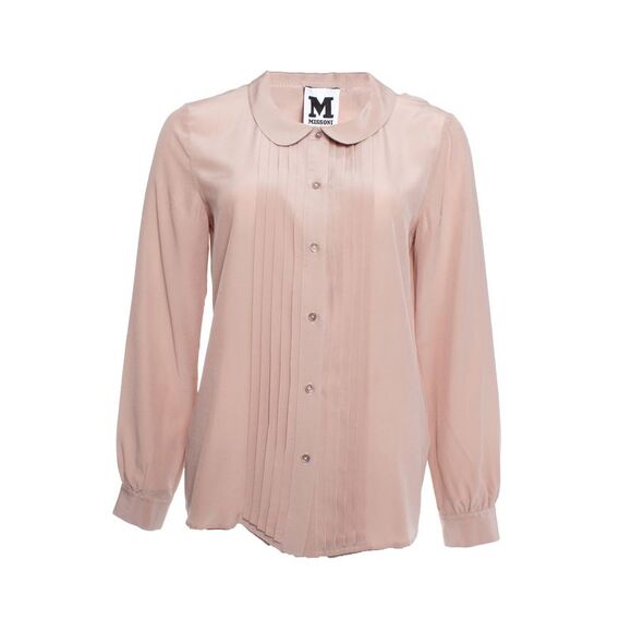 Missoni pink pleated shirt